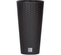 Pot de fleurs pot de fleurs aspect rotin avec insert nombreuses tailles 4 cou...