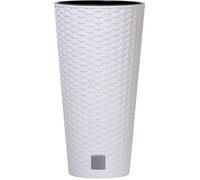 Marmite Rato de 15,5 litres avec insert 25 x 25 x 47,6 cm en blanc