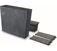 Prosperplast s.r.o. Haute poitrine URBI CASE BETON EFFECT T anthracite 77cm
