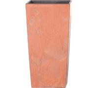 Prosperplast s.r.o. Jardinière avec insert URBI SQUARE BETON EFFECT 19,5 cm, terre cuite