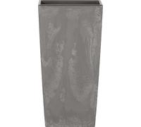 Prosperplast s.r.o. Jardinière avec insert URBI SQUARE BETON EFFECT 24 cm, marengo