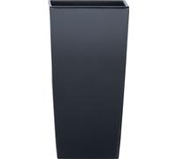 Urbi tall pot 16,3 litres, en plastique, 22 x 22 x 42 cm en couleur anthracite