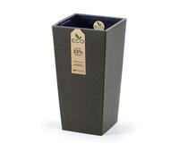 Prosperplast s.r.o. Pot de fleurs URBI SQUARE ECO WOOD 19,5 cm, brun
