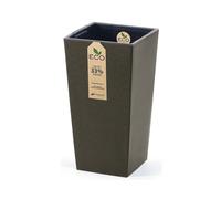 Prosperplast s.r.o. Pot de fleurs URBI SQUARE ECO WOOD 29,5 cm, brun