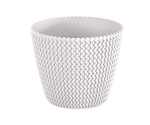 Prosperplast Splofy pot rond 18,6L Ø 34,1 x 28,9 cm blanc