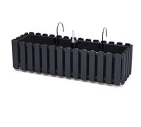 PROSPERPLAST Support pour jardinière de balcon BOARDEE FENCE W (anthracite, 580x180x162)