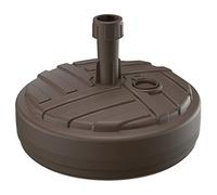 Prosperplast Umbrella Base de parasol carrée en polyéthylène avec motif à rayures