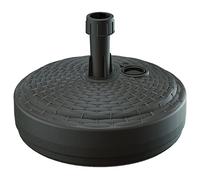 Prosperplast Umbrella Base de parasol carrée en polyéthylène avec motif à rayures