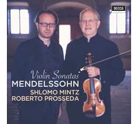 Prosseda Roberto Mintz Shlomo Mendelssohn: Violin Sonatas (CD)
