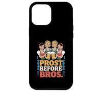 Prost Before Bros Funny Oktoberfest Group Beer Drinking Coque pour iPhone 12 Pro Max