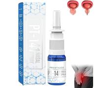 ProstaAce Pt-141 Spray nasal, Spray nasal pour le bien-être de la prostate, Spray nasal pour soulager la prostate, restaure l'énergie et la vitalité (1pc)