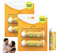 ProstaPower Bee Inhalation Stick - Nasal Inhaler for Prostate Wellness, ProstaVibe Nasal Spray for Prostate Wellness, Nasal Inhaler Stick,Professional Prostate Spray Improves Blood Circulation (2)