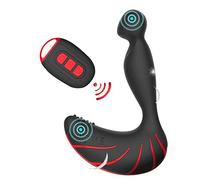 Prostate Masseur Prostata Puissant Stimulateur etanche Dispositif a Distance Silencieux Massant Plaisir Masculin Massage Prostǎte etanche Vibrǎtǒr Masseur De Vibartion Prostatique drt6