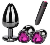 ProStaTé Sèxtôyse Plùg BuTt Kit Plúg Petite, Plúgs Anals Sextoy Anal Taille En Acier inoxydable Pour Homme Et Femme Prostàté Plúg anale homme débutant