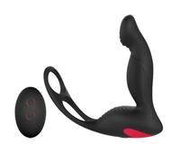 Prostate Vîbrante Masseur Vîbro Homme Vibro Plug Anale Vîbrant Homme Anus sans Fil Silicone VibroMasseur Femme Clîtorîdien Pòint G Puissant,10 Vîbration IIQ5