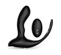 Prostatique Stimulateur Prostate Masseur Vibrante Homme Stimulateur,Prostate Plug Anａle Vibrant sans Fil Telecommande Vibromasseur Femme Appareil De Ｍassage Masculin IIQ5