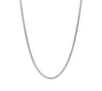 PROSTEEL Chaîne en Acier 61 cm Collier Maille Vénitienne Arrondie 3mm de Large Rapper Chain