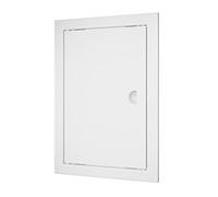 Prostko Panneau d'accès - 400 mm x 500 mm - Trappe de porte d'inspection - 40 cm x 50 cm, blanc