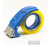 Prosun Pistolet Dévidoir de Ruban Adhésif 50mm (2 Pouces), Dévidoir Manuel pour ruban adhésif d'emballage, TG02, Bleu