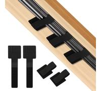 prota Lot de 50 supports de câbles autocollants - Gestion des câbles de bureau - Serre-câbles autocollants en nylon - Pour bureau, câbles de charge, table de chevet, bureau