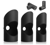 prota Outils de Coupe de Tuyaux en Mousse, Outil de Coupe d'Isolation Tube, 3.8/4.5/5.3 cm, Noir