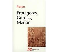 Protagoras - Gorgias - Ménon Platon (Auteur), Alfred Croiset (Edité par)