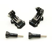 PROtastic 2 x j dégagement rapide boucle et vis pour appareil photo Gopro Hero/SJCAM Action (Cyclisme, Escalade, casques, etc.)