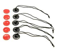 PROtastic 5 x Camera Tethers & 3 m Stickers pour GoPro et SJCAM Action Camera casque Mounts