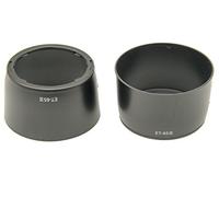 PROtastic Lot de 2 paresoleils d'objectif de rechange ET-65III ET65 ET-65 III *** pour Canon EF 85 mm f/1.8 USM, EF 100 mm f/2 USM, EF 70-210 mm f/3.5