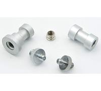 Protastic Lot de 5 adaptateurs de vis pour Appareil Photo : 1/4" / 3/8" / Mâle/Femelle/Support de lumière