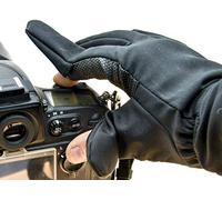 PROtastic® Paire de gants pour photographes - Faites fonctionner votre appareil photo dans des endroits froids et extrêmes - Sortez le doigt et le pouce