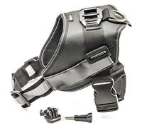 PROtastic® Support pour Chien de Luxe (Grand) pour caméras d'action GoPro/Xiaomi/SJCAM - Idéal pour Filmer des Animaux domestiques!