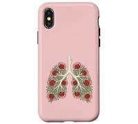 Protea Anatomie respiratoire des poumons de Fleurs humaines Coque pour iPhone X/XS