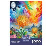 Protea Cynaroïdes 1000 Pièces Puzzle pour Adultes Jeu Stimulant Divertissement Apaisant Entraîner La Mémoire du Cerveau Cadeaux pour Adultes 38x26cm/1000pcs