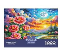 Protea cynaroides Jigsaw Puzzle 1000 Pièce Adapter Les Adultes Ou Les Familles Ensemble Jeu De Puzzle Cadeaux pour Adultes 100% Carton Recyclé Décoration De Maison 52x38cm/1000pcs