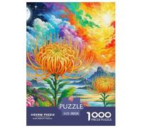 Protea Cynaroïdes1000 Piece Jigsaw Puzzle for Adults Educational Games fleurFun and Challenging for Home Decoration Great Gift Idea38x26cm/1000pcs