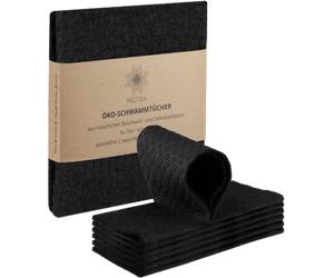 PROTEA Ensemble de Lingettes-Éponges Écoresponsables - 6 pièces