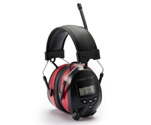 PROTEAR casque anti bruit bluetooth, radio numérique FM/AM et microphone intégré, écouteurs à réduction de bruit Rechargeable pour le travail et l'industrie, SNR 30dB