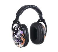 PROTEAR Confortable, Réglable et ajustable Protection Auditive pour Enfants SNR 28 dB, Prévient les Troubles Auditifs (Graffiti Violet)