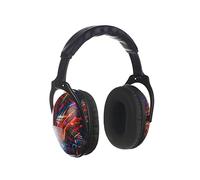 PROTEAR SNR - 28 dB Casque Anti Bruit Enfant Facilement Réglable Pliable - Protection Auditive pour l’Autisme, TDAH, Feux d’Artifice, Concert (Feu d'artifice noir)