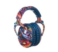 PROTEAR SNR 28 dB Kinder Ohrenschutz Ohrenschützer, ideale Gehörschützer für Lärmempfindlichkeit Kinder unter Feuerwerk, Reisen, Sportereignissen und lauter Umgebung (Blaue schwarze Feuerwerke)