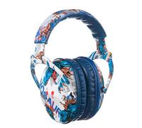 PROTEAR SNR 28 dB Kinder Ohrenschutz Ohrenschützer, ideale Gehörschützer für Lärmempfindlichkeit Kinder unter Feuerwerk, Reisen, Sportveranstaltungen und geräuschvolle Umgebung (Blauer Dinosaurier)