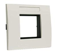 PROTEC 05104415 PROT PBRSERA3 Cadre triple Blanc pur avec adaptateur