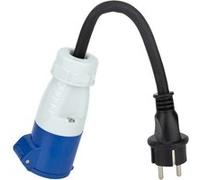 Protec - Adaptateur Caravane mâle 2P+T vers Femelle CEE 17