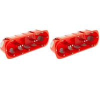 ProTec Boîte d'encastrement No Air Multimat 3 postes P50mm (Lot de 2)