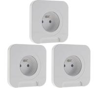 ProTec Prise étanche Cover IP44 16A - Blanc (Lot de 3)