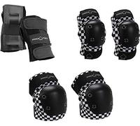 Protec Street Gear Kids Pads 3-Pack Checker Kids Medium/Black