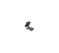 PROTECH - Coque de protection pour tablette - avec béquille + dragonne + bandoulière, renforcée - 30 % de matériaux recyclés - noir - pour Zebra
