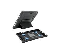 PROTECH - Coque de protection pour tablette - avec béquille et dragonne, renforcé - noir - pour Microsoft Surface Go, Go 2, Go 3