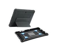 PROTECH - Coque de protection pour tablette - renforcé, avec trépied, onglet de prise - noir - pour Samsung Galaxy Tab Active Pro, Tab Active4 Pro
